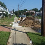 Street Obstructions at 1033 22nd Street Newport News