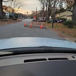 Street Obstructions at 41 Crutchfield Dr