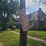 Traffic Signs at 1110 Hampton Ave