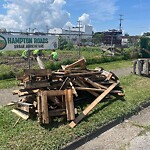 Litter/Illegal Dumping at 2018 Jefferson Ave