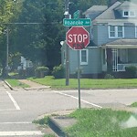 Traffic Signs at 3215 Roanoke Ave