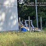 Litter/Illegal Dumping at 10732 Jefferson Ave