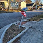 Traffic Signs at 2128 Orcutt Ave