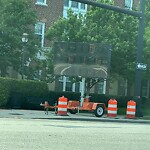 Street Obstructions at 12394 Warwick Blvd