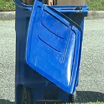 Damaged Container at 499 Lester Rd