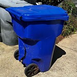 Damaged Container at 957 Foxboro Dr