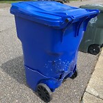 Damaged Container at 8 Stoneybrook Ln