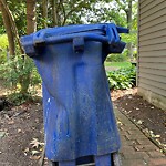 Damaged Container at 325 Dominion Dr