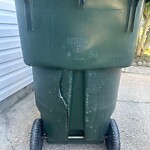 Damaged Container at 14212 Deloice Cres