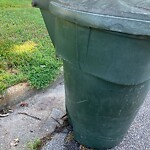 Damaged Container at 441 Michael Irvin Dr