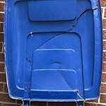 Damaged Container at 22 Laurel Wood Rd