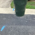 Damaged Container at 50 Creekstone Dr